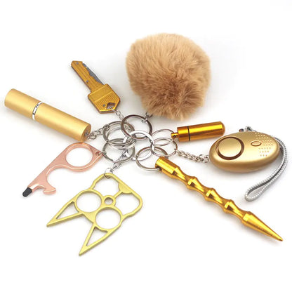 zelfverdediging sleutelhanger